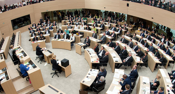 Der Landtag von Baden-Württemberg in Stuttgart (Foto: dpa)